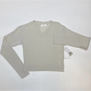 BP Off White long sleeve top